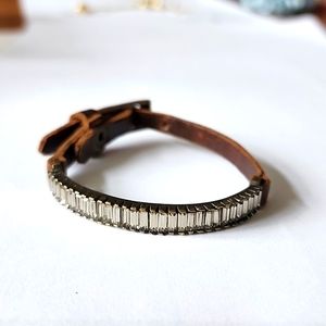 Rebel Design baguette crystal bracelet